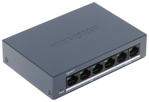 SWITCH POE DS-XS0106-P 4-PORTOWY Hikvision SWITCH POE DS-XS0106-P 4-PORTOWY Hikvision