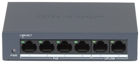 SWITCH POE DS-XS0106-P 4-PORTOWY Hikvision SWITCH POE DS-XS0106-P 4-PORTOWY Hikvision