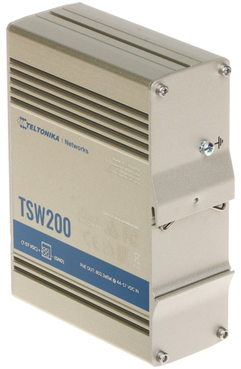 SWITCH PRZEMYSŁOWY POE TSW200 8-PORTOWY SFP Teltonika SWITCH PRZEMYSŁOWY POE TSW200 8-PORTOWY SFP Teltonika