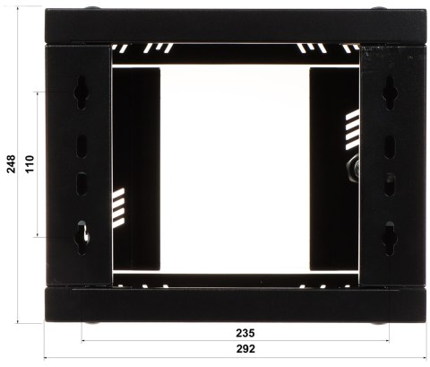 SZAFA RACK WISZĄCA S-RC10-4U-300GB STALFLEX SZAFA RACK WISZĄCA S-RC10-4U-300GB STALFLEX