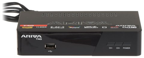 TUNER CYFROWY HD DVB-T/DVB-T2 FERG-ARIVA-T40 H.265/HEVC FERGUSON TUNER CYFROWY HD DVB-T/DVB-T2 FERG-ARIVA-T40 H.265/HEVC FERGUSON