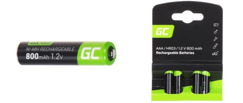 AKUMULATOR AKU-AAA-800/GC*P4 1.2 V Ni-MH HR03, AAA Green Cell AKUMULATOR AKU-AAA-800/GC*P4 1.2 V Ni-MH HR03, AAA Green Cell