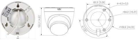 KAMERA IP T4A-PV-0280B Wi-Fi, Smart Dual Light Active Deterrence - 3.7 Mpx 2.8 mm DAHUA KAMERA IP T4A-PV-0280B Wi-Fi, Smart Dual Light Active Deterrence - 3.7 Mpx 2.8 mm DAHUA