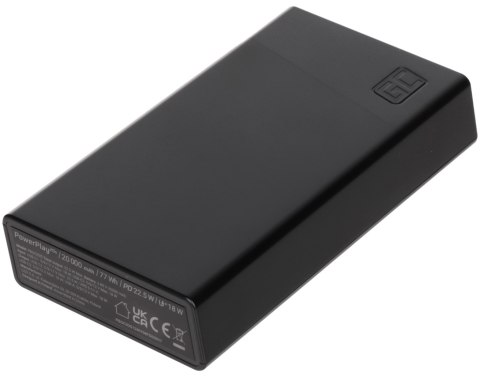 POWERBANK POWERPLAY-20S-BLACK-GC 20000 mAh 22.5 W Green Cell POWERBANK POWERPLAY-20S-BLACK-GC 20000 mAh 22.5 W Green Cell