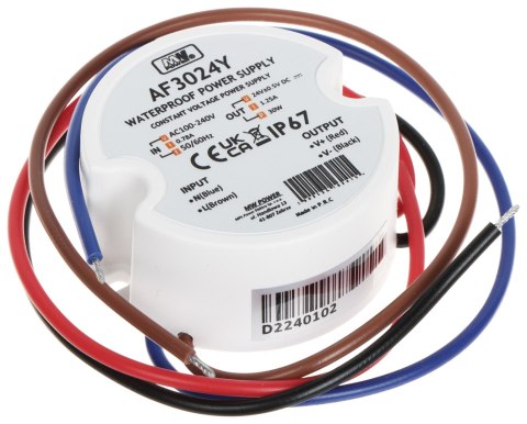 ZASILACZ IMPULSOWY 24V/1.25A-TP-V2 MW POWER ZASILACZ IMPULSOWY 24V/1.25A-TP-V2 MW POWER