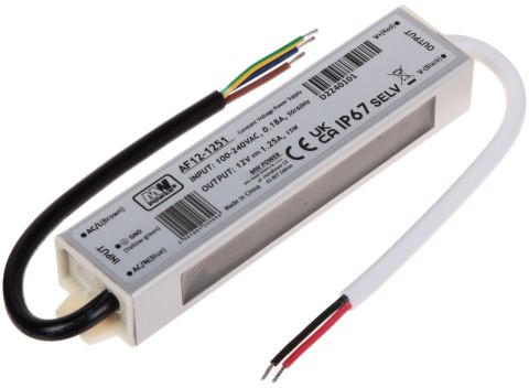 ZASILACZ IMPULSOWY AF12-1251 MW POWER ZASILACZ IMPULSOWY AF12-1251 MW POWER