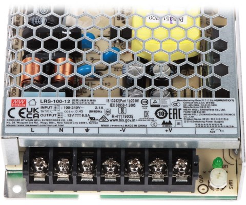 ZASILACZ IMPULSOWY LRS-100-12 MEAN WELL ZASILACZ IMPULSOWY LRS-100-12 MEAN WELL