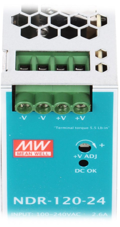 ZASILACZ IMPULSOWY NDR-120-24 MEAN WELL ZASILACZ IMPULSOWY NDR-120-24 MEAN WELL
