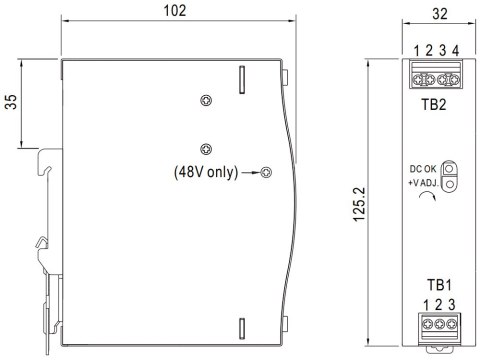 ZASILACZ IMPULSOWY NDR-75-24 MEAN WELL ZASILACZ IMPULSOWY NDR-75-24 MEAN WELL