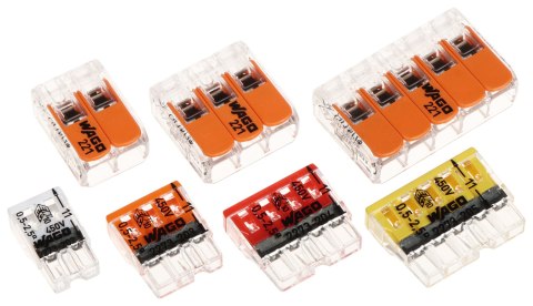 ZESTAW SZYBKOZŁĄCZEK KABLOWYCH WAGO-PACK-2/EPN Elektro-Plast ZESTAW SZYBKOZŁĄCZEK KABLOWYCH WAGO-PACK-2/EPN Elektro-Plast