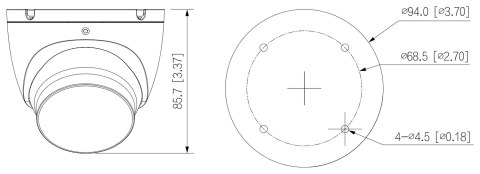 KAMERA AHD, HD-CVI, HD-TVI, PAL HAC-HDW1200TLM-IL-A-0280B-S6-BLACK - 1080p 2.8 mm DAHUA KAMERA AHD, HD-CVI, HD-TVI, PAL HAC-HDW1200TLM-IL-A-0280B-S6-BLACK - 1080p 2.8 mm DAHUA