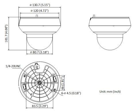 KAMERA IP SZYBKOOBROTOWA ZEWNĘTRZNA DS-2DE2A404IW-DE3(C0)(S6)(C) - 3.7 Mpx 2.8 ... 12 mm Hikvision KAMERA IP SZYBKOOBROTOWA ZEWNĘTRZNA DS-2DE2A404IW-DE3(C0)(S6)(C) - 3.7 Mpx 2.8 ... 12 mm Hikvision