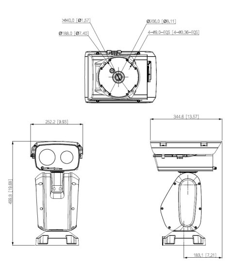 KAMERA IP SZYBKOOBROTOWA ZEWNĘTRZNA PTZ85260-HNF-PA-FL WizMind - 1080p, 5.6 ... 336 mm DAHUA KAMERA IP SZYBKOOBROTOWA ZEWNĘTRZNA PTZ85260-HNF-PA-FL WizMind - 1080p, 5.6 ... 336 mm DAHUA