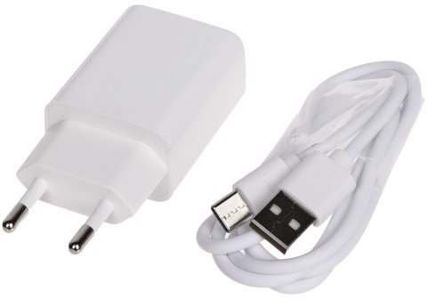 ŁADOWARKA SIECIOWA USB 5V/2A/USB/C ŁADOWARKA SIECIOWA USB 5V/2A/USB/C