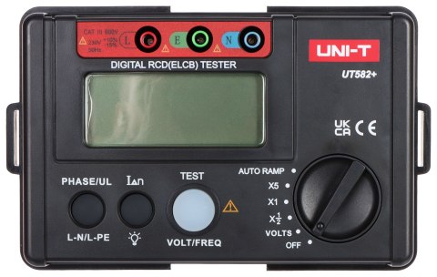 MIERNIK REZYSTANCJI IZOLACJI + TESTER RCD UT-582+ UNI-T MIERNIK REZYSTANCJI IZOLACJI + TESTER RCD UT-582+ UNI-T