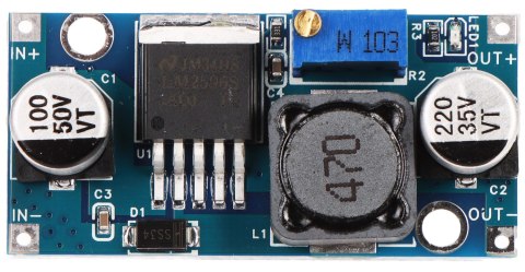 MODUŁ PRZETWORNICY PZD-LM2596-V2 DC/DC MODUŁ PRZETWORNICY PZD-LM2596-V2 DC/DC