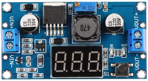 MODUŁ PRZETWORNICY PZD-LM2596-V3 DC/DC MODUŁ PRZETWORNICY PZD-LM2596-V3 DC/DC