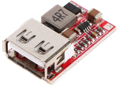 MODUŁ PRZETWORNICY Z GNIAZDEM USB PZD-USB/12-5V DC/DC MODUŁ PRZETWORNICY Z GNIAZDEM USB PZD-USB/12-5V DC/DC