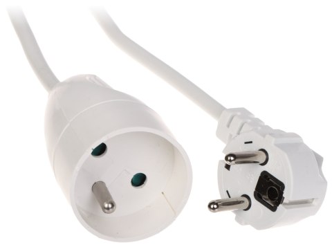 PRZEDŁUŻACZ Z UZIEMIENIEM PS-3X1.0-5M/W 5 m PRZEDŁUŻACZ Z UZIEMIENIEM PS-3X1.0-5M/W 5 m