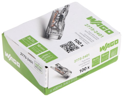 PRZELOTOWA KOSTKA ELEKTRYCZNA WAGO-2773-2401*P100 PRZELOTOWA KOSTKA ELEKTRYCZNA WAGO-2773-2401*P100