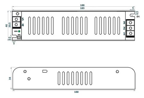 ZASILACZ IMPULSOWY ADLS-120-12 ADLER Power ZASILACZ IMPULSOWY ADLS-120-12 ADLER Power