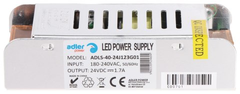 ZASILACZ IMPULSOWY ADLS-40-24 ADLER Power ZASILACZ IMPULSOWY ADLS-40-24 ADLER Power