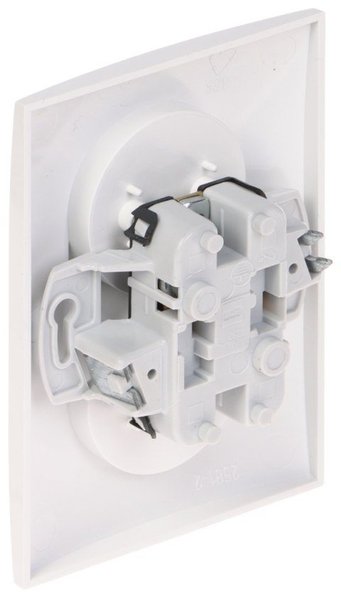 GNIAZDO PODWÓJNE SANTRA/4135-00/EPN 230 V 16 A Elektro-Plast GNIAZDO PODWÓJNE SANTRA/4135-00/EPN 230 V 16 A Elektro-Plast