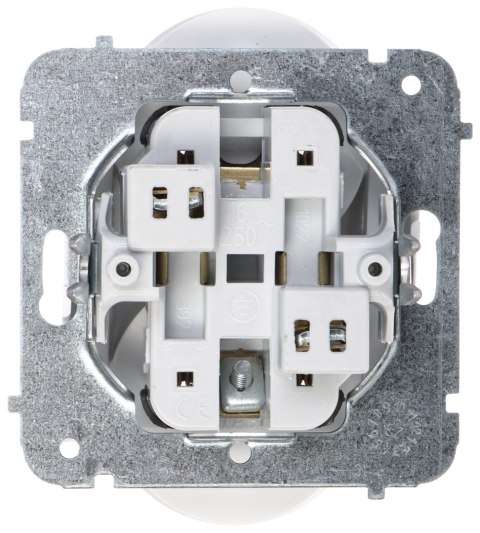 GNIAZDO PODWÓJNE SANTRA/4143-10/EPN 230 V 16 A Elektro-Plast GNIAZDO PODWÓJNE SANTRA/4143-10/EPN 230 V 16 A Elektro-Plast