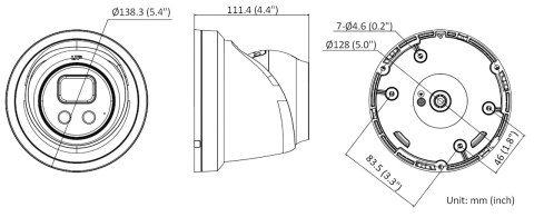 KAMERA IP DS-2CD2386G2-IU(2.8MM)(C) ACUSENSE - 8.3 Mpx Hikvision KAMERA IP DS-2CD2386G2-IU(2.8MM)(C) ACUSENSE - 8.3 Mpx Hikvision