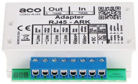 KONWERTER RJ45 CDNV-RJ45 ACO KONWERTER RJ45 CDNV-RJ45 ACO