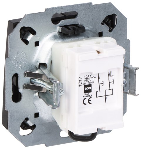 ŁĄCZNIK BEZPOŚREDNIEGO STEROWANIA ROLETAMI SANTRA/4116-19/EPN 250 V 10 A Elektro-Plast ŁĄCZNIK BEZPOŚREDNIEGO STEROWANIA ROLETAMI SANTRA/4116-19/EPN 250 V 10 A Elektro-Plast