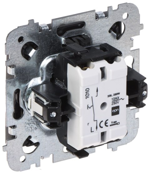 ŁĄCZNIK JEDNOBIEGUNOWY SANTRA/4110-19/EPN 250 V 10 A Elektro-Plast ŁĄCZNIK JEDNOBIEGUNOWY SANTRA/4110-19/EPN 250 V 10 A Elektro-Plast