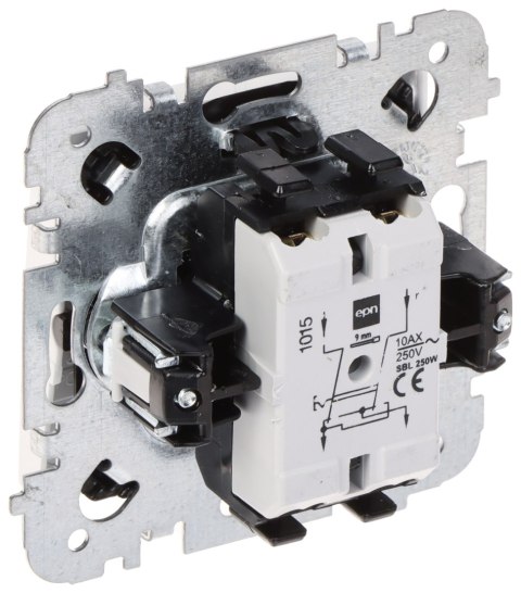 ŁĄCZNIK KRZYŻOWY SANTRA/4115-10/EPN 250 V 10 A Elektro-Plast ŁĄCZNIK KRZYŻOWY SANTRA/4115-10/EPN 250 V 10 A Elektro-Plast