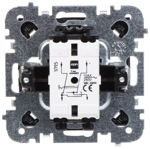ŁĄCZNIK KRZYŻOWY SANTRA/4115-19/EPN 250 V 10 A Elektro-Plast ŁĄCZNIK KRZYŻOWY SANTRA/4115-19/EPN 250 V 10 A Elektro-Plast