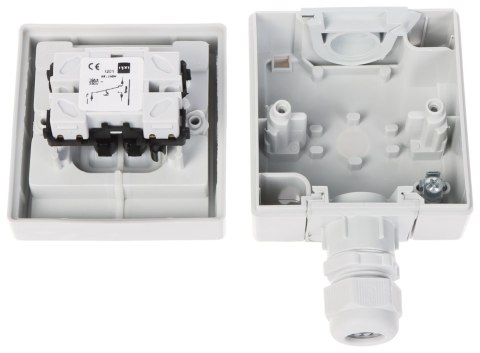 ŁĄCZNIK SCHODOWY AQUANT-LS1/S/EPN 250 V 10 A Elektro-Plast ŁĄCZNIK SCHODOWY AQUANT-LS1/S/EPN 250 V 10 A Elektro-Plast