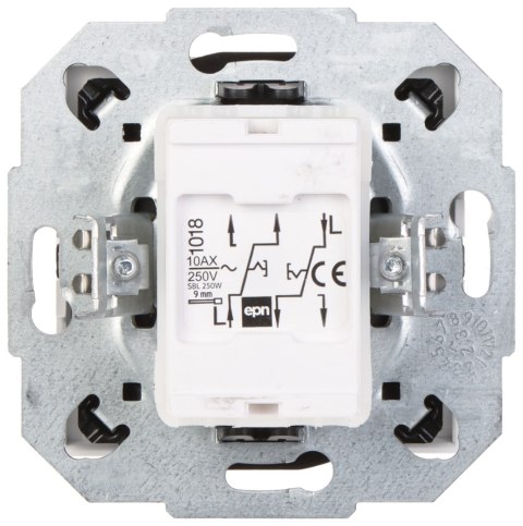 ŁĄCZNIK SCHODOWY PODWÓJNY SANTRA/4118-10/EPN 250 V 10 A Elektro-Plast ŁĄCZNIK SCHODOWY PODWÓJNY SANTRA/4118-10/EPN 250 V 10 A Elektro-Plast