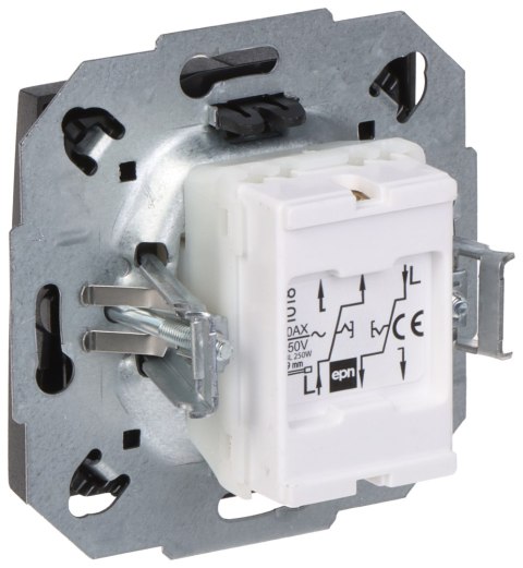 ŁĄCZNIK SCHODOWY PODWÓJNY SANTRA/4118-19/EPN 250 V 10 A Elektro-Plast ŁĄCZNIK SCHODOWY PODWÓJNY SANTRA/4118-19/EPN 250 V 10 A Elektro-Plast