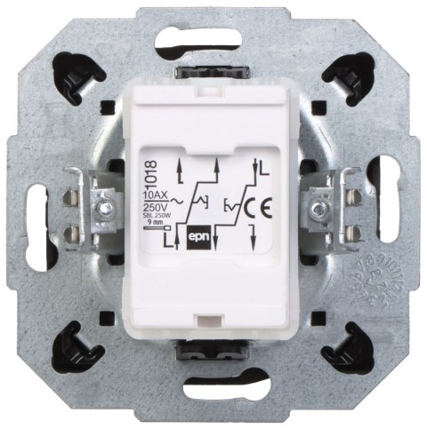 ŁĄCZNIK SCHODOWY PODWÓJNY SANTRA/4118-19/EPN 250 V 10 A Elektro-Plast ŁĄCZNIK SCHODOWY PODWÓJNY SANTRA/4118-19/EPN 250 V 10 A Elektro-Plast