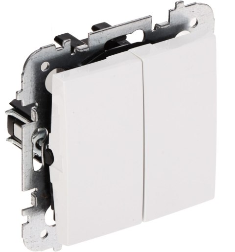 ŁĄCZNIK ŚWIECZNIKOWY PODWÓJNY SANTRA/4111-10/EPN 250 V 10 A Elektro-Plast ŁĄCZNIK ŚWIECZNIKOWY PODWÓJNY SANTRA/4111-10/EPN 250 V 10 A Elektro-Plast