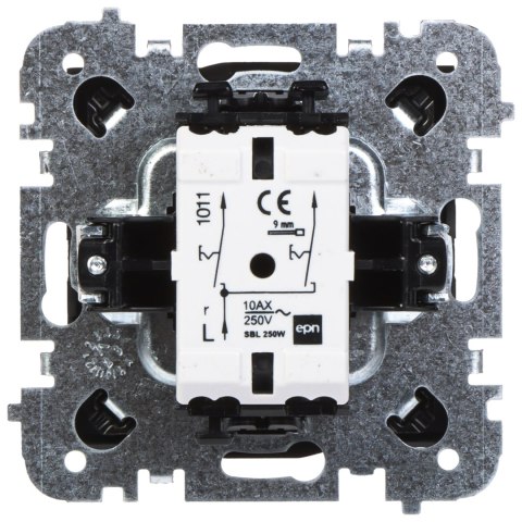 ŁĄCZNIK ŚWIECZNIKOWY PODWÓJNY SANTRA/4111-19/EPN 250 V 10 A Elektro-Plast ŁĄCZNIK ŚWIECZNIKOWY PODWÓJNY SANTRA/4111-19/EPN 250 V 10 A Elektro-Plast