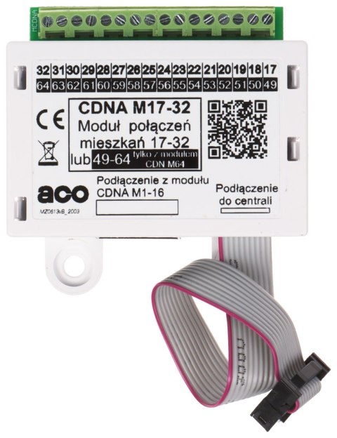 MODUŁ DZWONIENIA CDNA-M17-32 ACO MODUŁ DZWONIENIA CDNA-M17-32 ACO