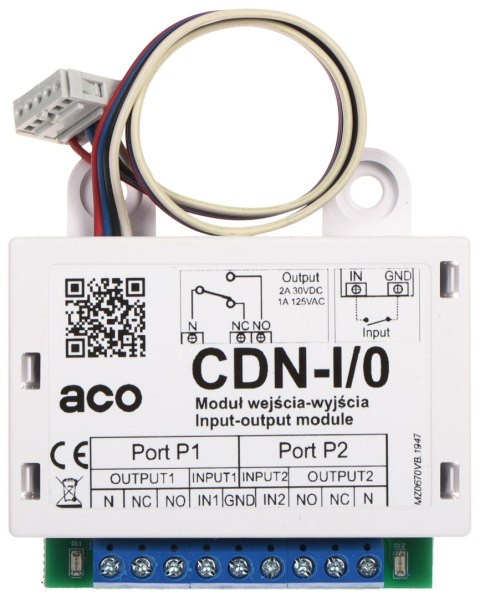 MODUŁ PRZEKAŹNIKOWY CDN-I/O ACO MODUŁ PRZEKAŹNIKOWY CDN-I/O ACO