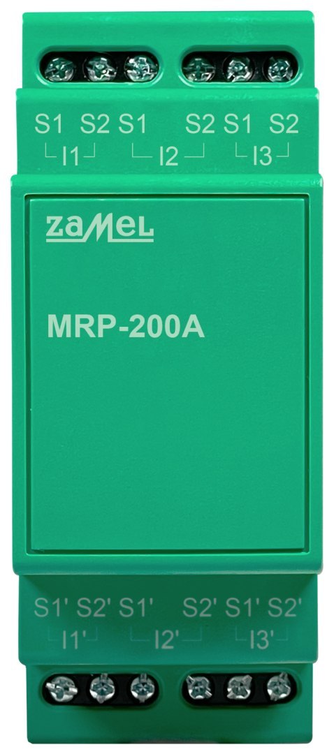 MODUŁ ROZSZERZEŃ PRZEKŁADNIKÓW MRP-200A ZAMEL MODUŁ ROZSZERZEŃ PRZEKŁADNIKÓW MRP-200A ZAMEL