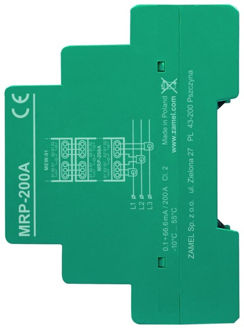 MODUŁ ROZSZERZEŃ PRZEKŁADNIKÓW MRP-200A ZAMEL MODUŁ ROZSZERZEŃ PRZEKŁADNIKÓW MRP-200A ZAMEL