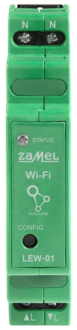 MONITOR ENERGII ELEKTRYCZNEJ LEW-01 SUPLA JEDNOFAZOWY ZAMEL MONITOR ENERGII ELEKTRYCZNEJ LEW-01 SUPLA JEDNOFAZOWY ZAMEL