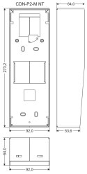 OBUDOWA NATYNKOWA CDN-P2-M-NT ACO