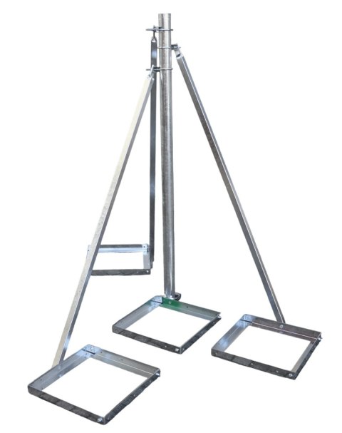 PODSTAWA BALASTOWA Z MASZTEM TELESKOPOWYM MBT-5.4 5.4 m PODSTAWA BALASTOWA Z MASZTEM TELESKOPOWYM MBT-5.4 5.4 m