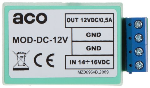 PRZETWORNICA ZASILANIA MOD-DC-12V ACO PRZETWORNICA ZASILANIA MOD-DC-12V ACO