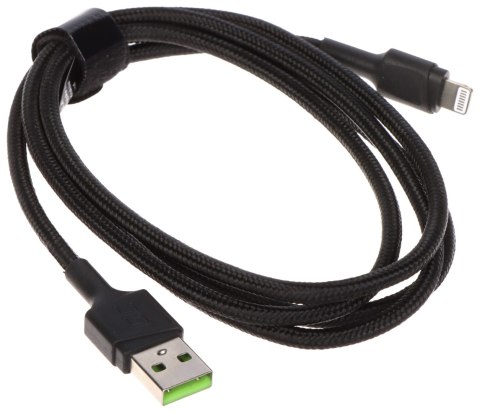 PRZEWÓD USB-A/LIGHTNING/1.2M-GC GC Ray 1.2 m Green Cell PRZEWÓD USB-A/LIGHTNING/1.2M-GC GC Ray 1.2 m Green Cell