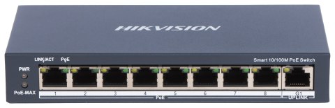 SWITCH POE DS-3E1309P-EI 8-PORTOWY Hikvision SWITCH POE DS-3E1309P-EI 8-PORTOWY Hikvision